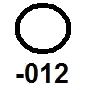 AS568 -012 BN70 / BN90 O-ring