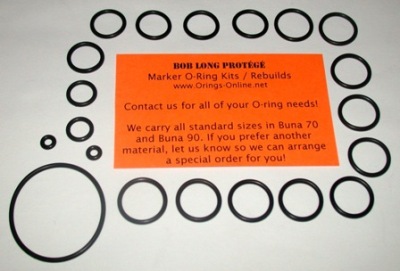 Bob Long Protege Marker O-ring Kit - 4 Rebuilds