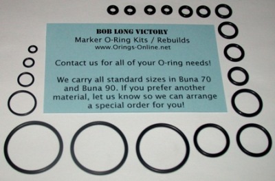 Bob Long Victory Marker O-ring Kit - 4 Rebuilds
