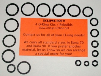 Planet Eclipse Ego 9 Marker O-ring kit 4 rebuilds