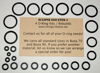 Planet Eclipse Ego Etek 2 Marker O-ring kit 4 rebuilds
