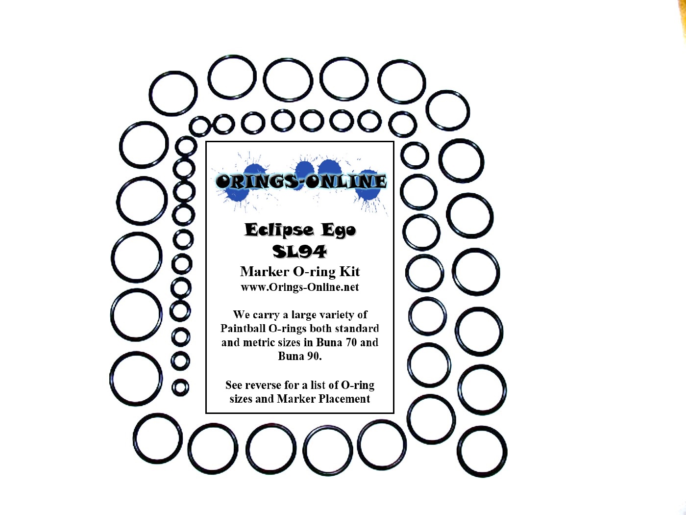 Planet Eclipse Ego SL94 Marker O-ring Kit