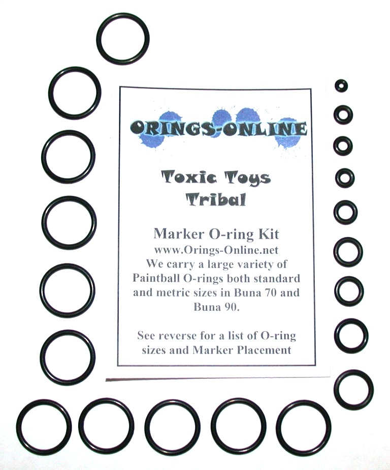 Toxic Toys Tribal Marker O-ring Kit