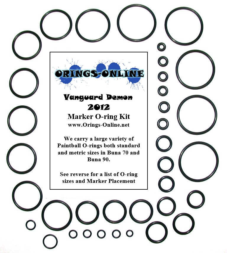 Vanguard Demon 2012 Marker O-ring Kit