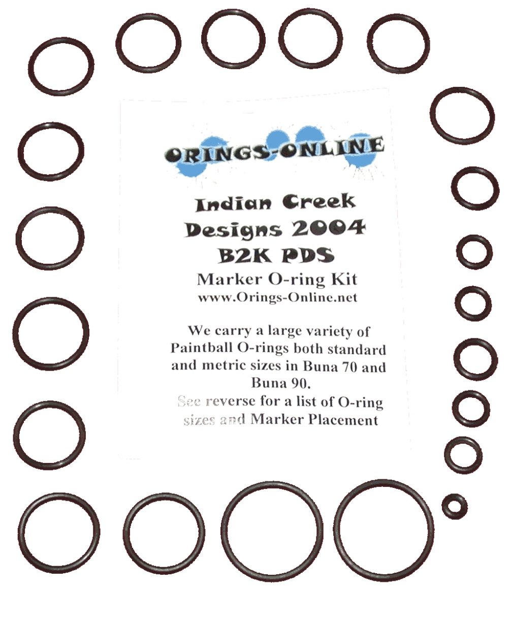 Indian Creek 2004 B2K PDS Marker O-ring Kit