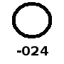 AS568 -024 BN70 O-ring AS568 -024 BN70 O-ring