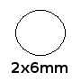 Metric Size 2x6mm BN70 O-ring Metric Size 2x6mm BN70 O-ring