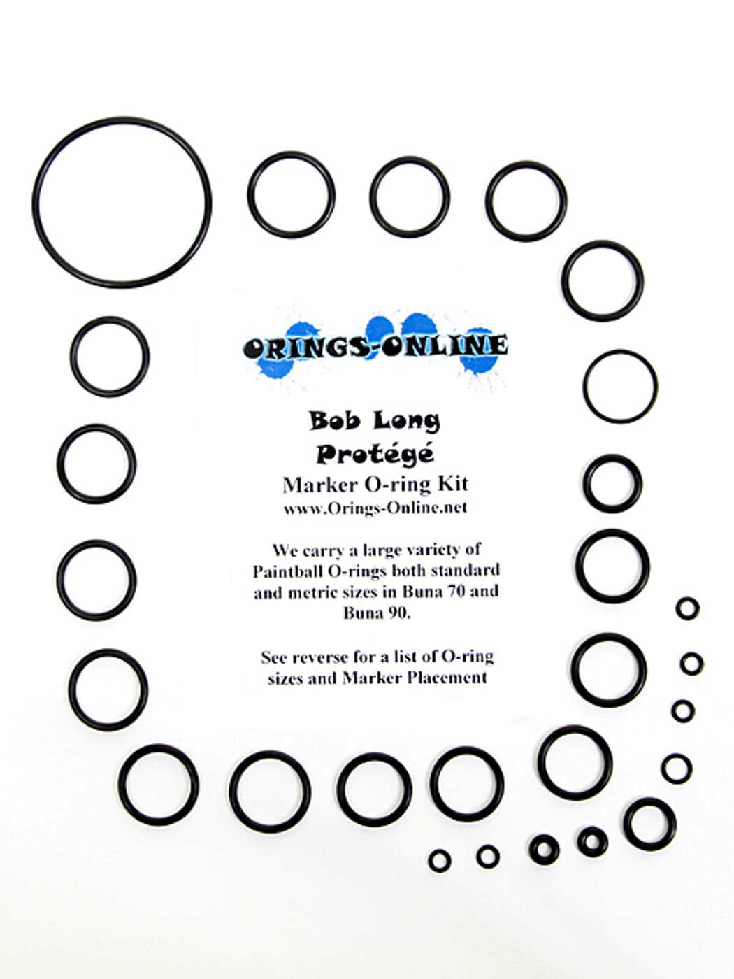 Bob Long Empire Intimidator Gen4 Paintball O-ring Oring Kit x 4 rebuilds kits 