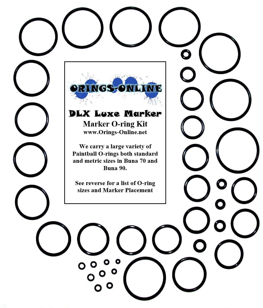 DLX Luxe Marker O-ring Kit