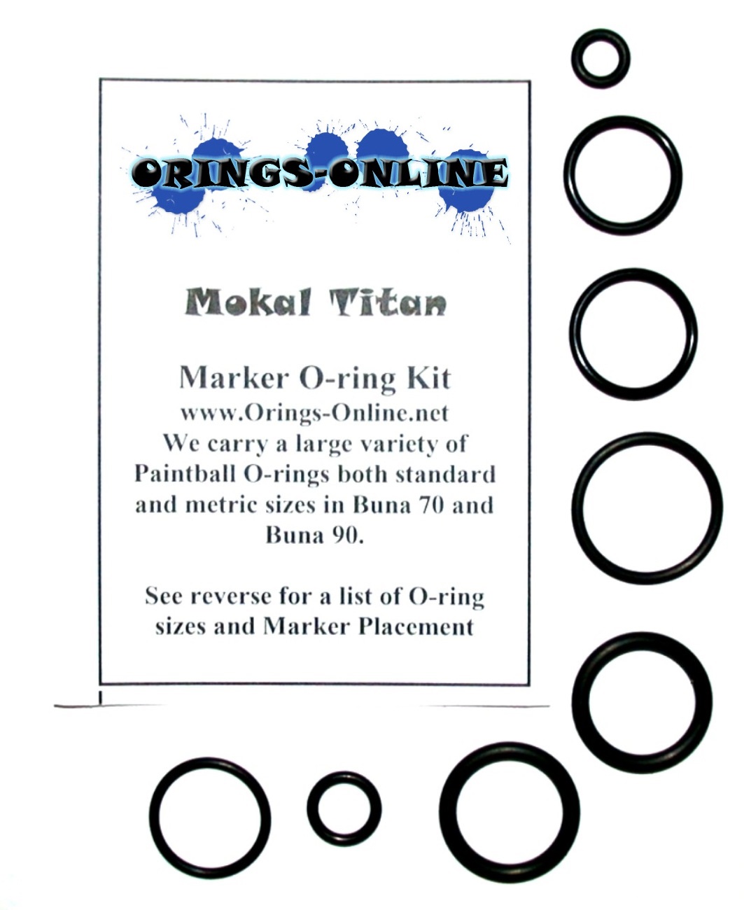 Mokal Titan Marker O-ring Kit
