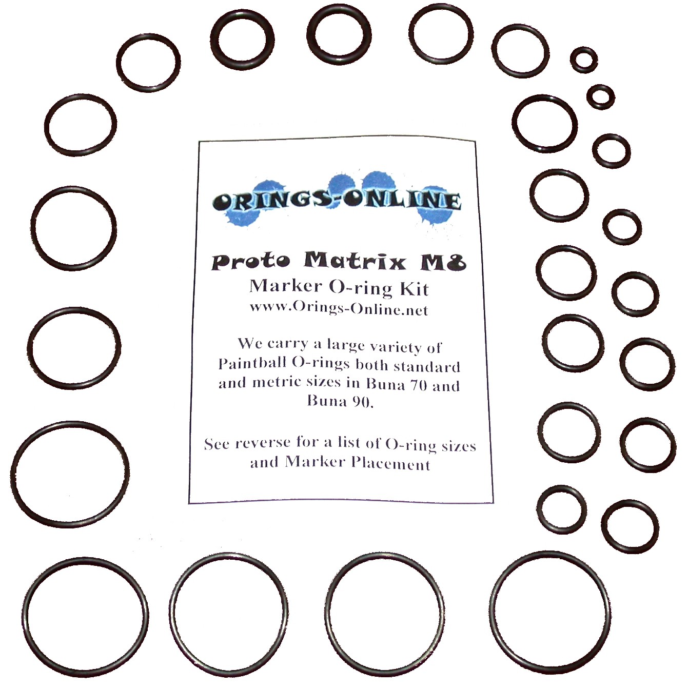 Proto Matrix M8 O-ring Kit
