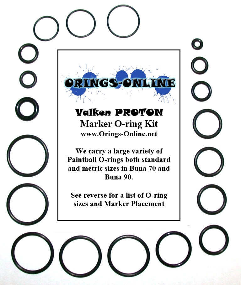 Valken Proton Marker O-ring Kit