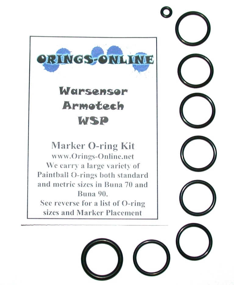 Warsensor Armotech WSP Marker O-ring Kit