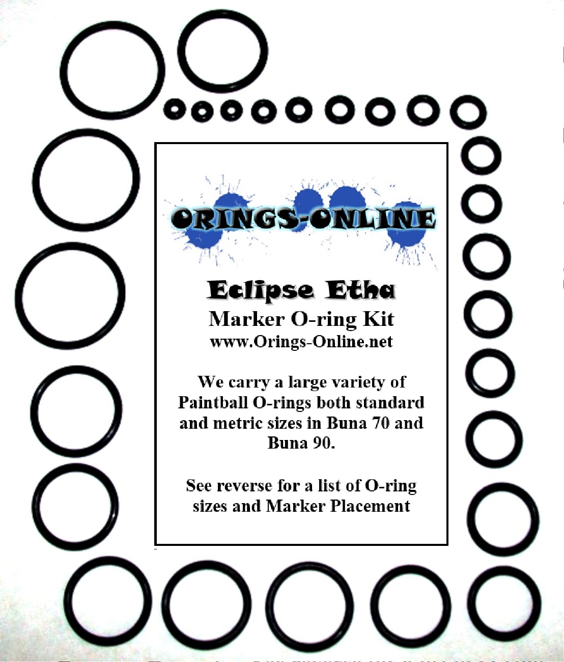 Planet Eclipse Etha Marker O-ring Kit