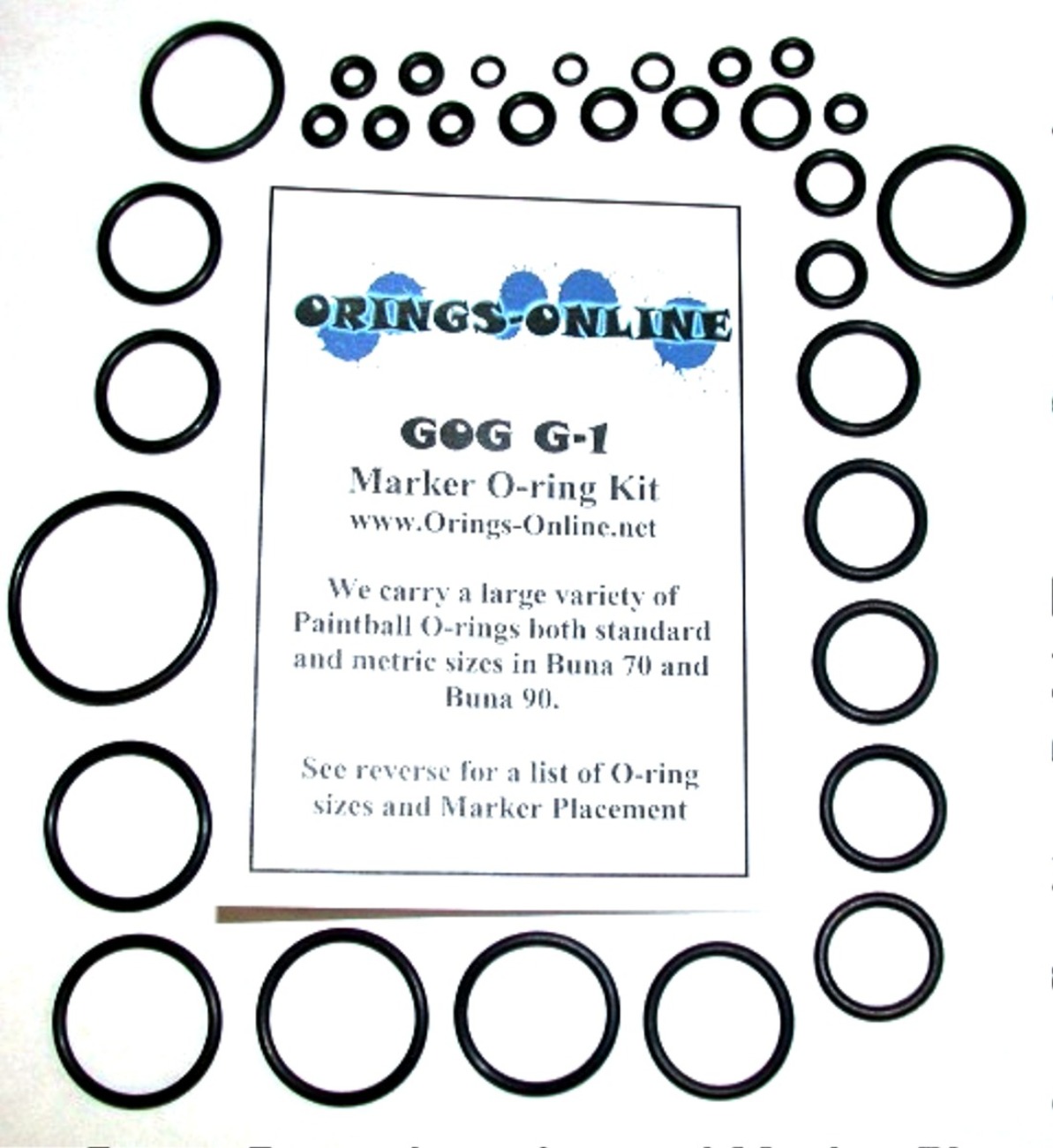 Gog G1 Marker O-ring Kit
