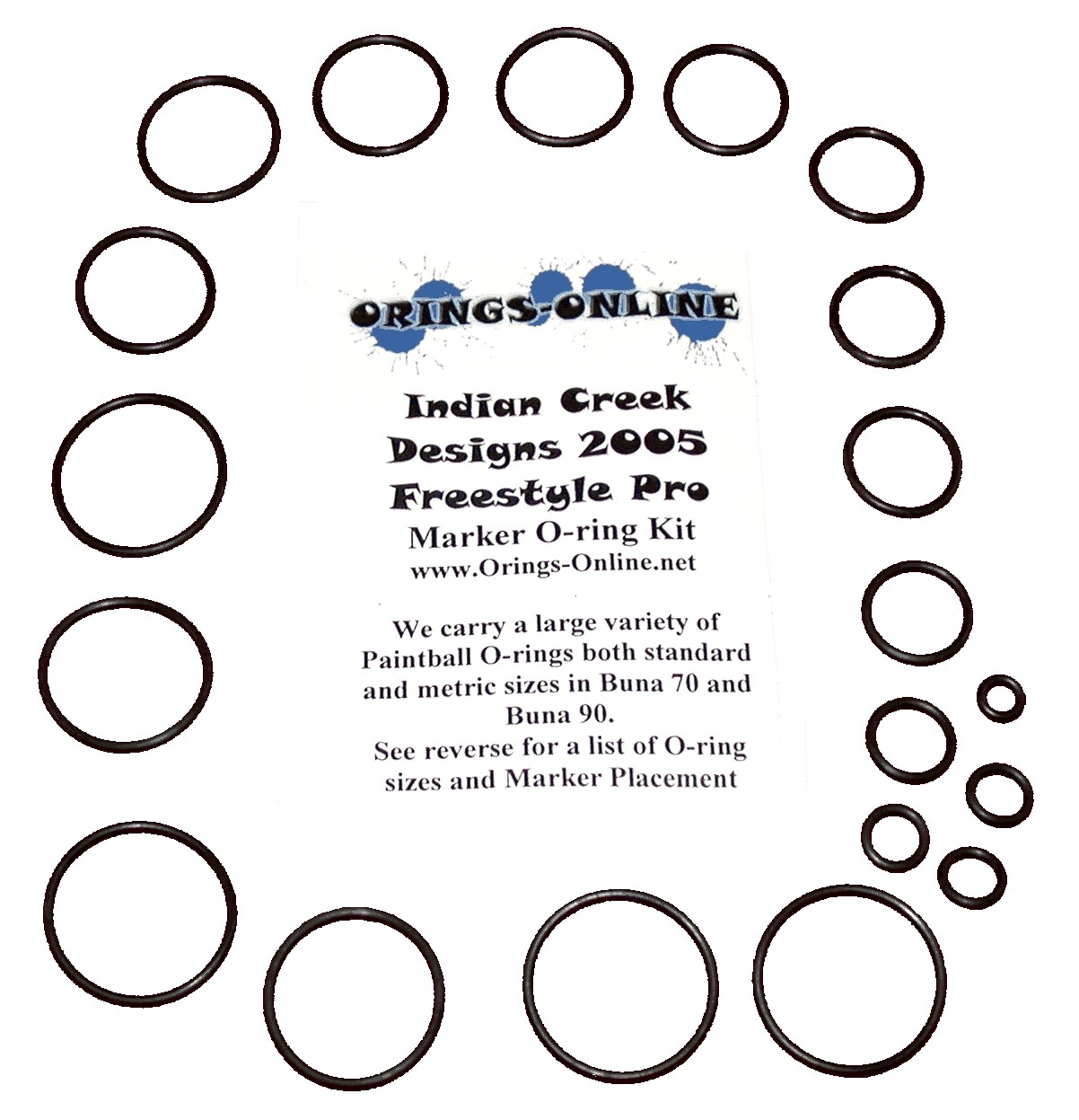 Indian Creek Freestyle Pro 2005 O-ring Kit