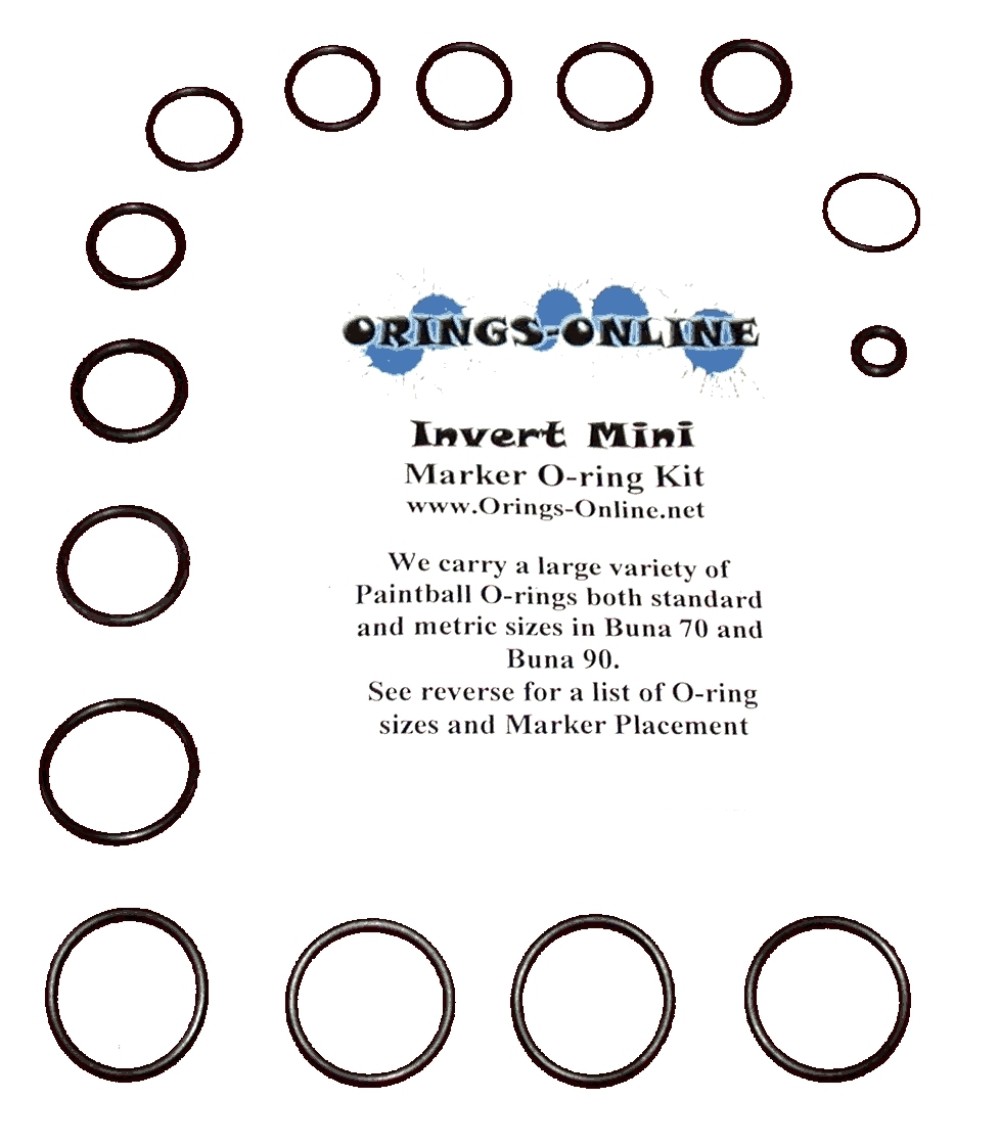 Invert Mini Marker O-ring Kit