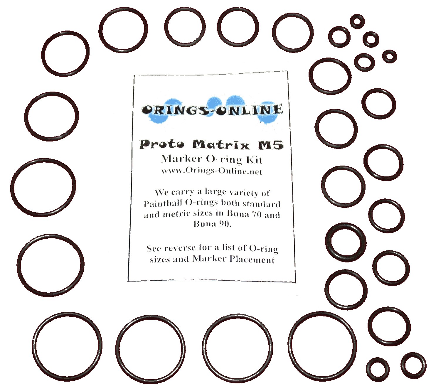 Proto Matrix M6 O-ring Kit [proto_matrix_m6] - $8.46 : Orings-Online, Your  only source for O-rings!