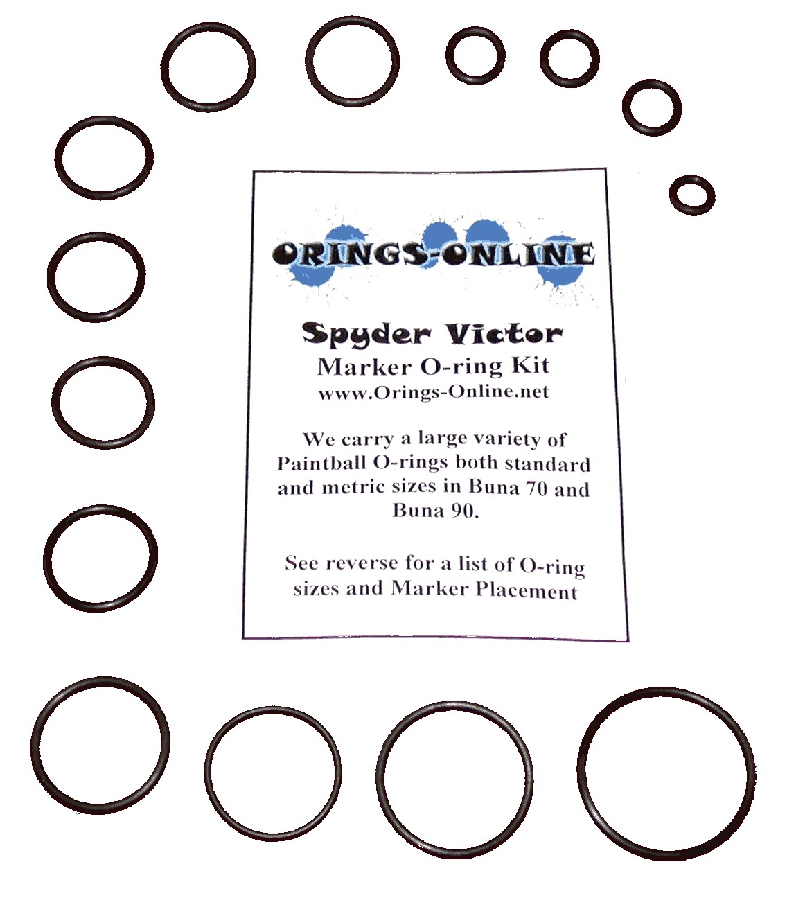 Spyder Victor O-ring Kit